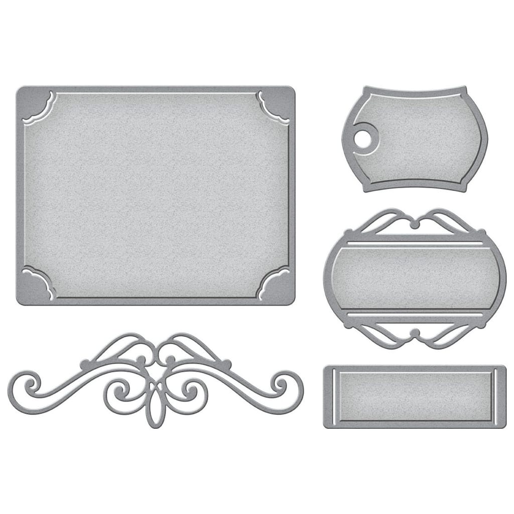 Spellbinders® Elegant Adornments Etched Die Set